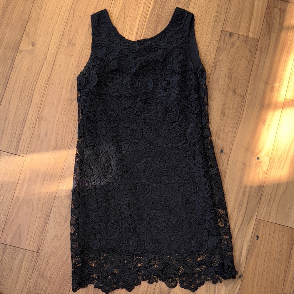 Annabella Black Lace Dress